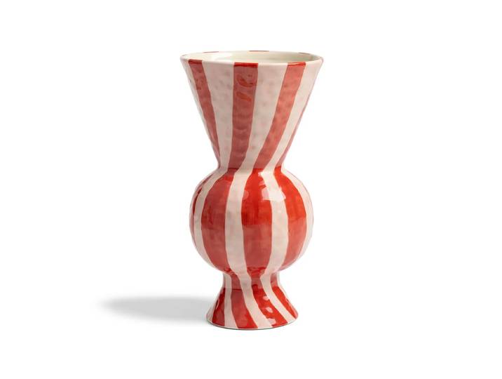 &klevering - Rhombic Vase, rot