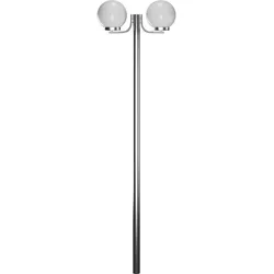 vidaXL Garten-Kandelaber 2-flammig 220 cm
