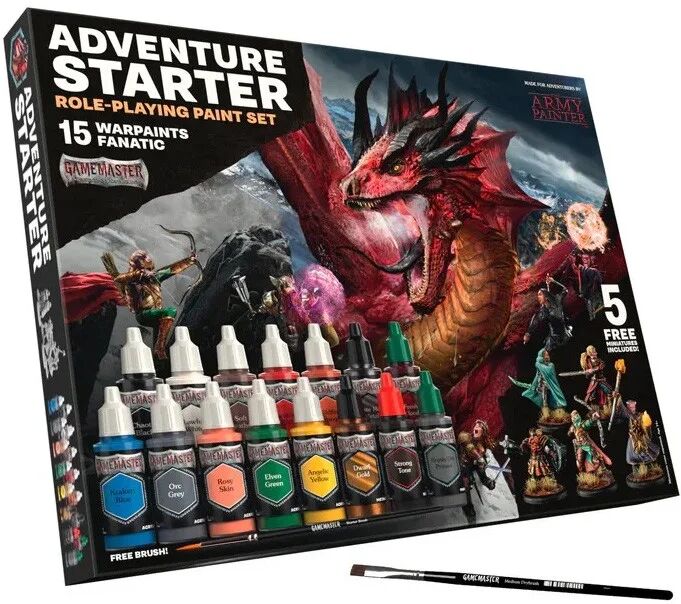 Army Painter - GameMaster Adventure Starter Roleplaying Paint Set