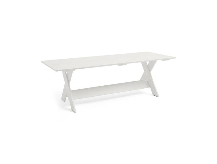 HAY Crate Dining Table Tisch 180x89,5 cm Kiefernholz lackiert White