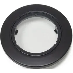L&S, Deckenleuchte, Abdeckring Vision Ø 70 mm schwarz
