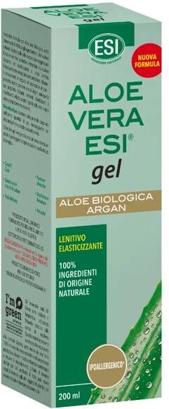 Esi Aloe Vera Gel con Olio di Argan Idratante e Nutriente 200 ml
