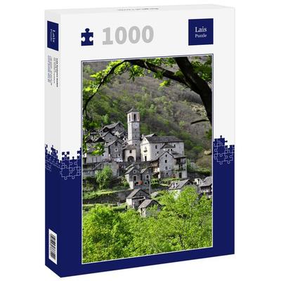 Lais Puzzle Bergdorf Tessin 1000 Teile