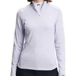J.Lindeberg Golf Steffi Damen 1/4 Zip MID Layer violett