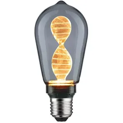 Paulmann LED Lampe ST64 INNER GLOW HELIX E27, 3,5W, 1800K, 90lm, smoke PAUL-28886