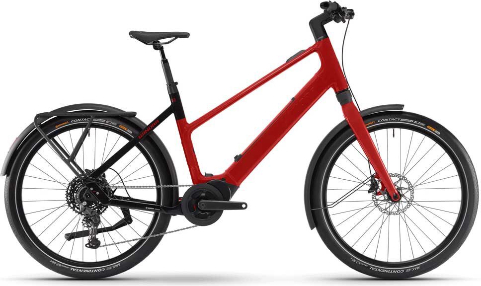 Winora Iride Pure X10 High 2024 Elektrofahrrad Rot S / 400Wh Rot S