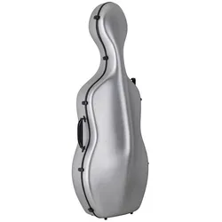 Leonardo Streichinstr.-Koffer Leonardo CC-644-SL Cello 4/4 Cello 4/4, Silber, 4,... - Streichinstr.-Koffer