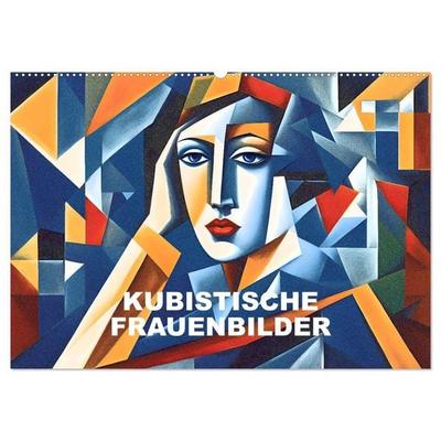Kubistische Frauen Bilder (Wandkalender 2027 DIN A2 quer), CALVENDO Monatskalender