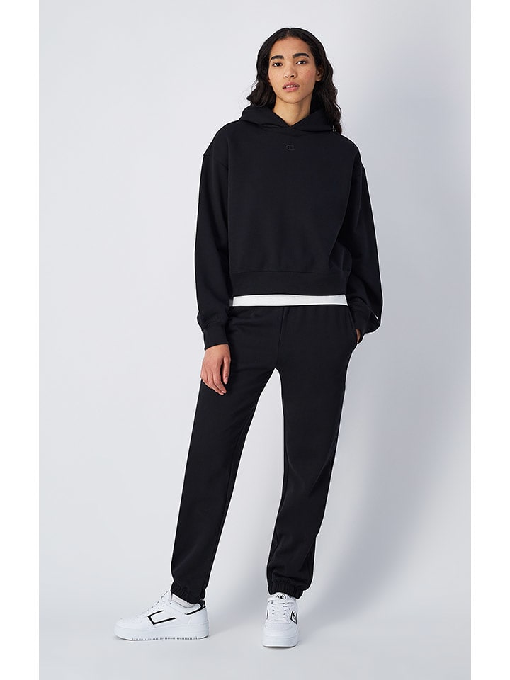Champion Sweathose in Schwarz - M