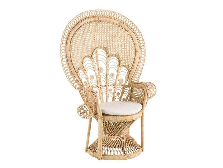 Geflochtener Rattansessel