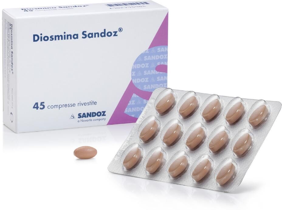 SANDOZ SpA DIOSMINA SANDOZ 45 COMPRESSE RIVESTITE
