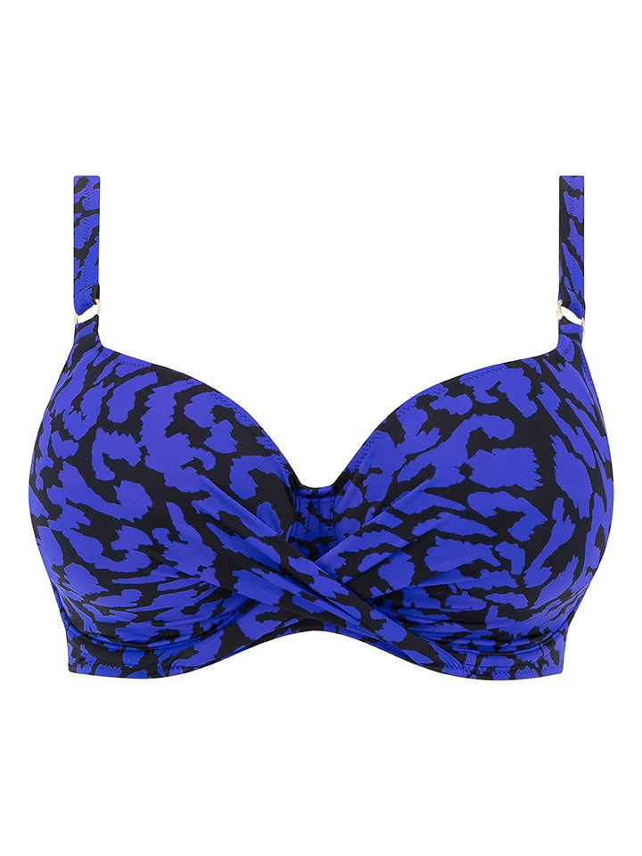 FANTASIE SWIM Bikini-Oberteil "Hope Bay" in Blau/ Schwarz - 85F