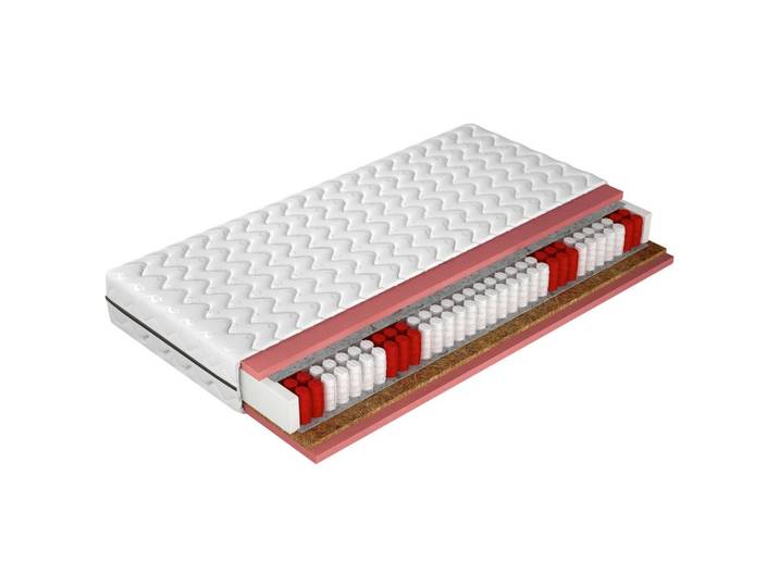 TASCHENFEDERKERNMATRATZE 90x200 cm H2/H3 H: 17 cm
