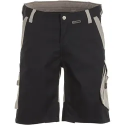 Stretch-Shorts "Norit" - L - schwarzblau/zink