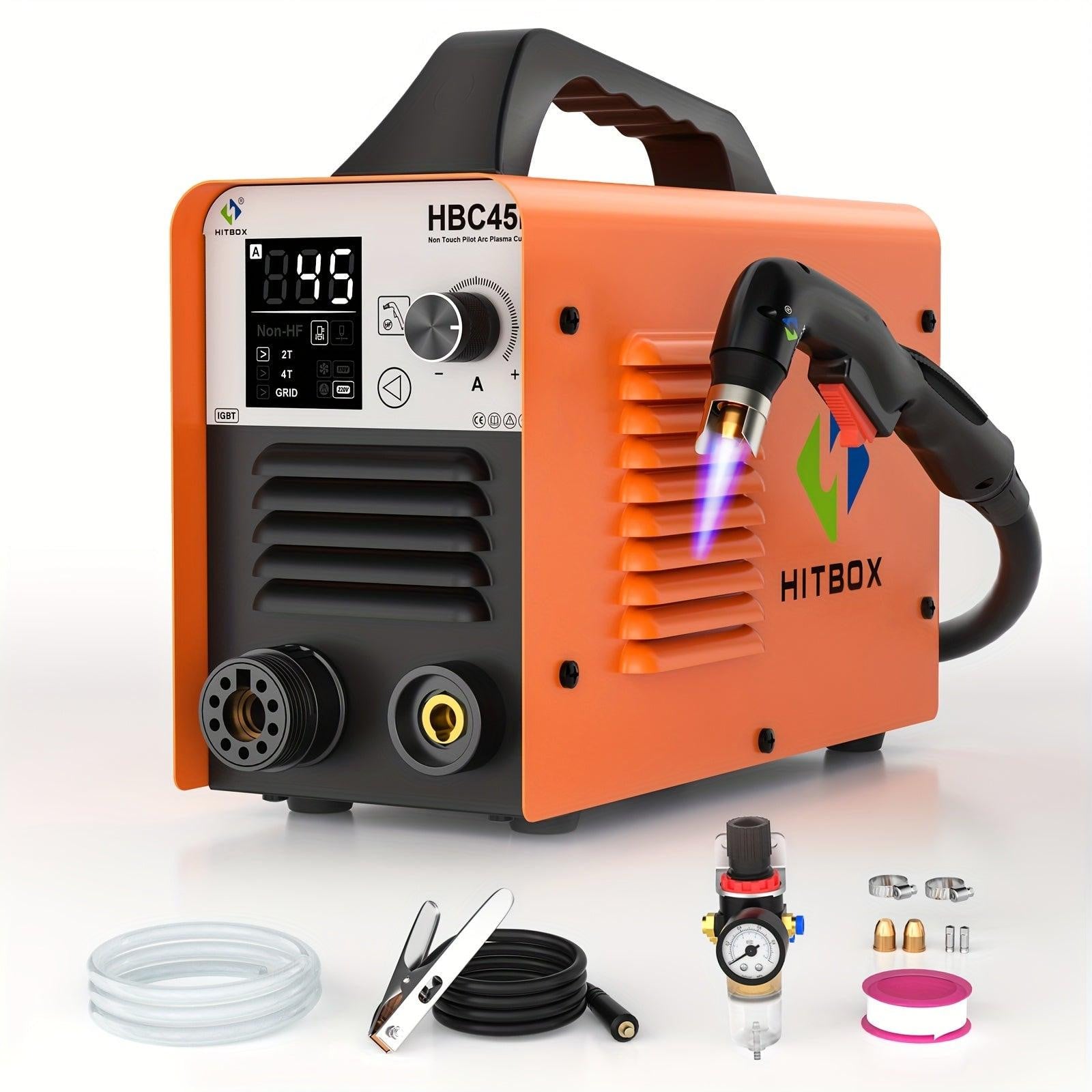 Selius Plasma Snijmachine - Pilot Arc Metaalsnijder - 45Amp - Oranje