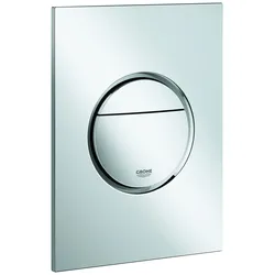 Grohe Nova Cosmopolitan S Abdeckplatte für 2-Mengen- und Start + Stopbetätigung, 37601000, Farbe: Chrom