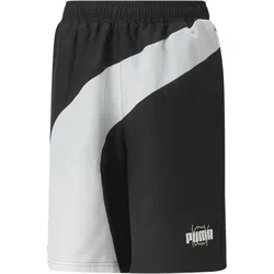 Puma, Jungen, Sporthose, BASKETBALL CLYDE Shorts B (152), Schwarz