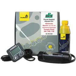 Scottoiler - Ducati Spezial Kits, Scottoiler Kit: eSystem (mit Display), Scottoiler Modell: Multistrada uvm.