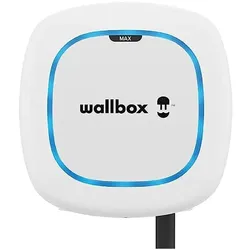 Wallbox, Elektroauto Ladestation, Pulsar Max Electric Vehicle charge, 7 meter cable Type 2, 22kW, OCPP + DC, White (Typ 2, 22 kW)