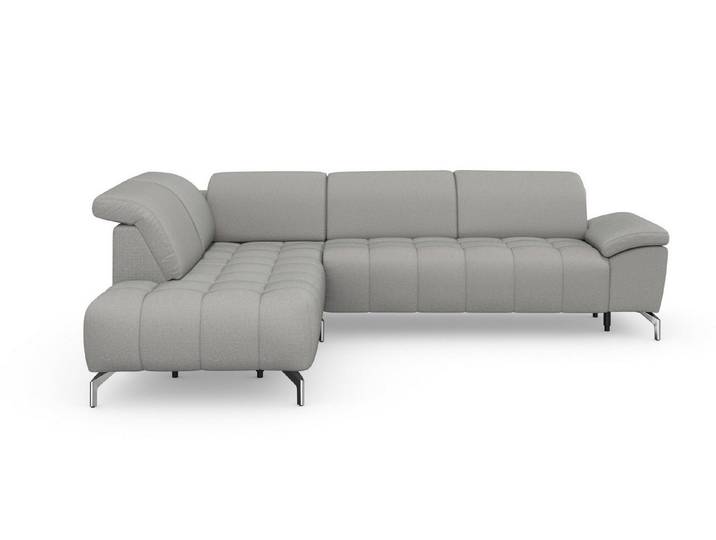 sit&more Ecksofa Cool L-Form, wahlweise mit Kopfteilverstellung und Vorziehsitz, motorisch