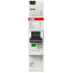 ABB SX201-C6 Sicherungsautomat C-Char.,6kA,6A,1P FlexLine Push-in Technologie 2CDS251003R0064
