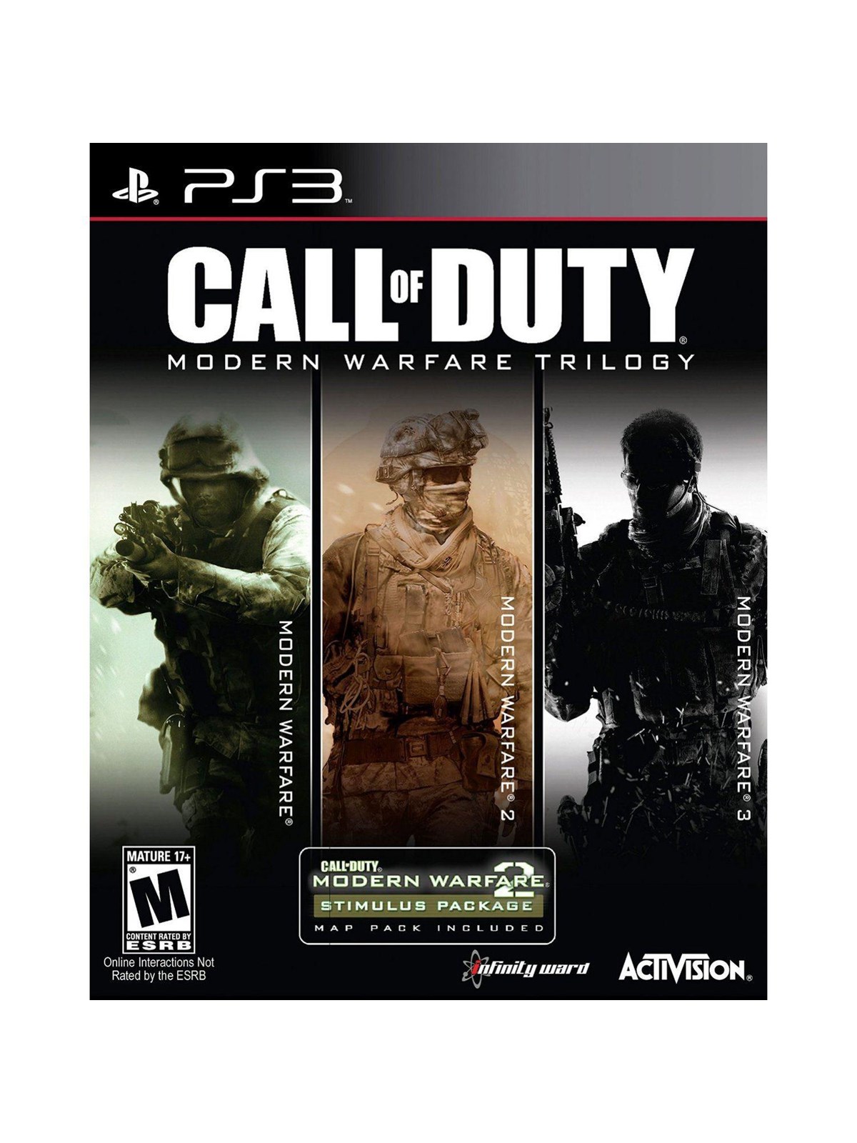 Call of Duty: Modern Warfare Trilogy - Sony PlayStation 3 - Samlung - PEGI 18