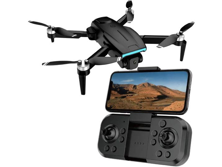 2,4 GHz Drohne mit Gyrofunktion und Doppelkamera
