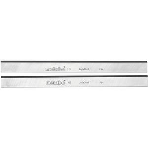Metabo Hobelmesser HSS, 0911030721, für Hobelmaschinen bis 26cm Hobelbreite, 2 Stück