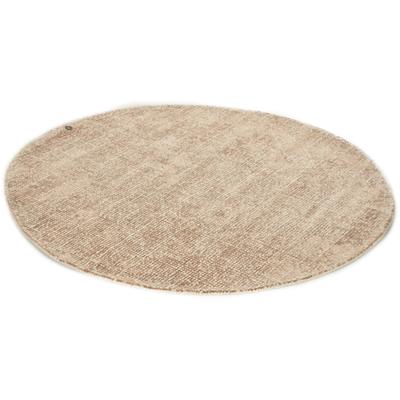 Teppich TOM TAILOR HOME "Groove" Gr. 9, braun, H:15mm Ø:140cm, Viskose, Wolle, Teppiche, Teppich, modernes Design, edles Farbspiel, auch in rund, Wohnzimmer