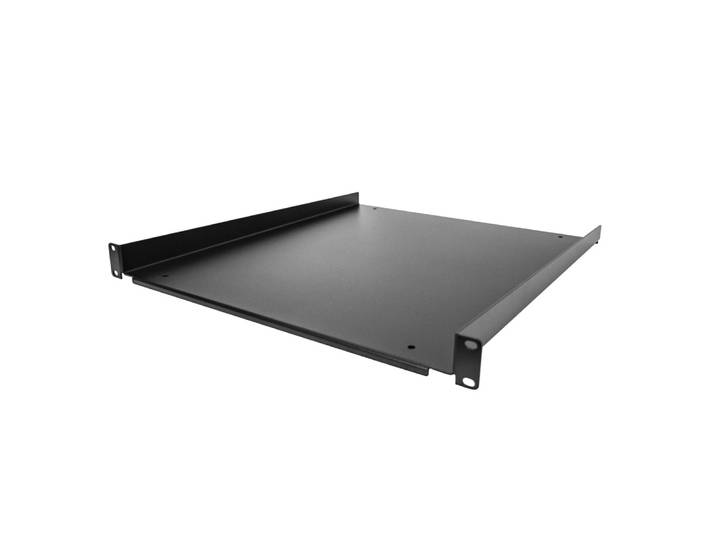 StarTech.com Étagère Rack 19 pouces 1U - Plateau Rackable Universel - Étagère Baie de Brassage - Étagère Cantilever Rack 19' - Capacité 25kg - Rangeme