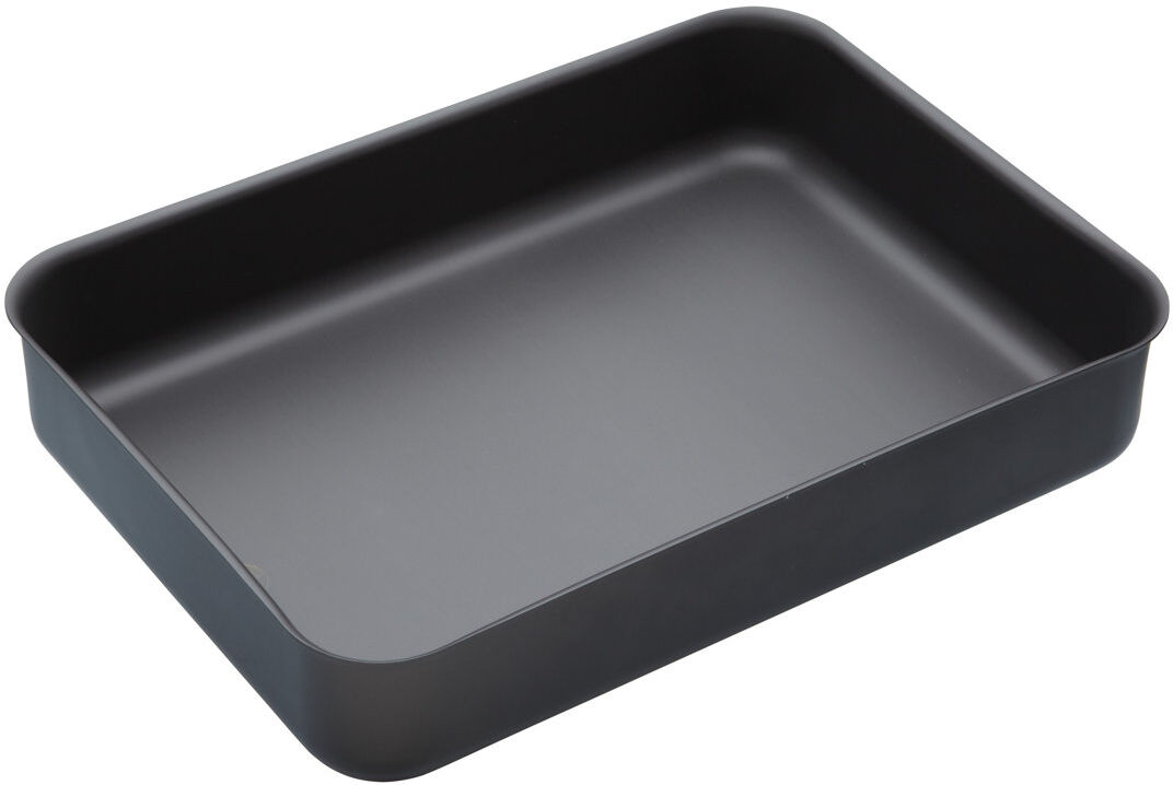 MasterClass Non-Stick Hard Anodised Roasting Pan Black 6.5 cm H x 42 cm W x 31 cm D