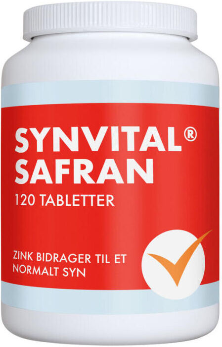Synvital Safran Kosttilskud 120 stk