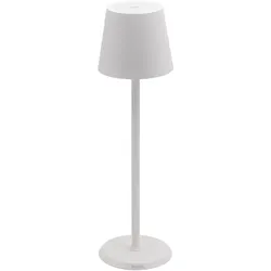 Securit® Kabellose LED-Tischlampe "Féline" – Weiß – Innen/Außen – Magnetkabel inklusive