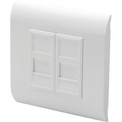 Digitus DN-93802 Keystone-Halterung 2-fach Weiß