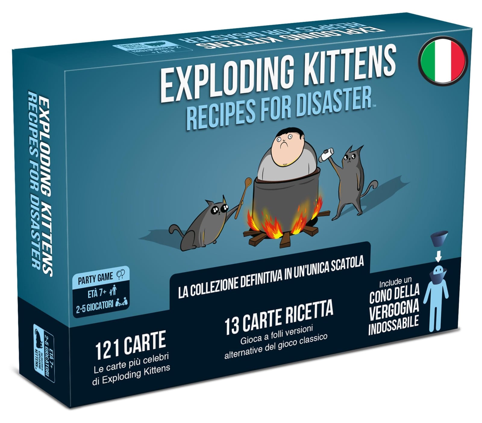 Exploding Kittens LLC - Exploding Kittens: Recepten voor Rampen - Bordspel voor 2-5 spelers