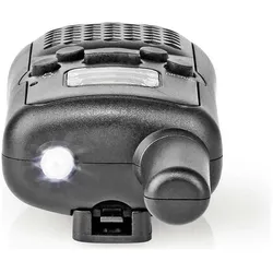 Nedis WLTK0500BK - vysílačka, 5 km, 2 ks (5 km), Walkie Talkie, Schwarz
