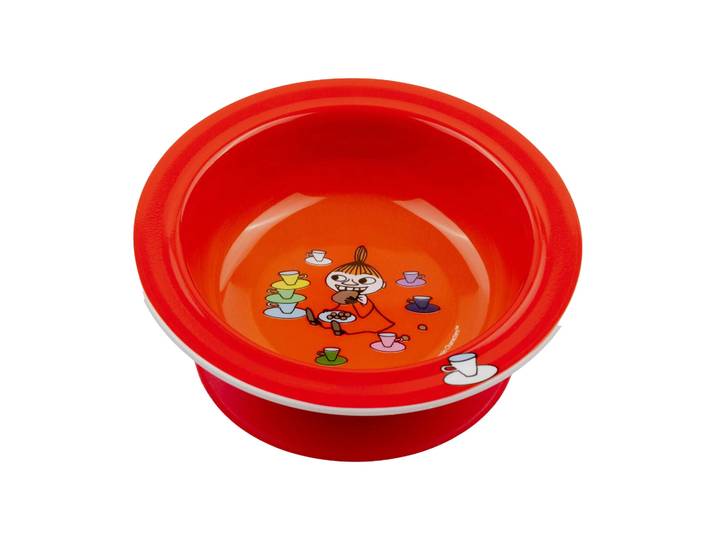 Rätt Start Sous-tasse avec ventouse Mumin Lilla My Ø15,5 cm Rouge