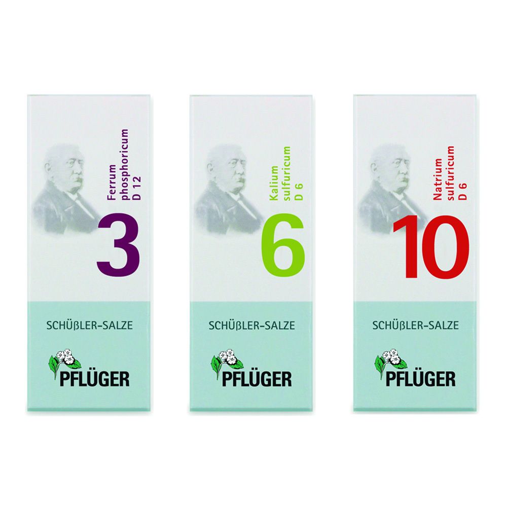 Biochemie Pflüger Set Nr. 3, 6 & 10 1 St