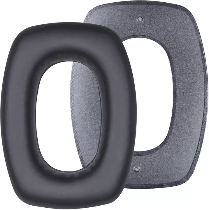 INF 2 Coussinets de remplacement en cuir protéiné compatibles avec les casques antibruit Howard Leight Impact Sport