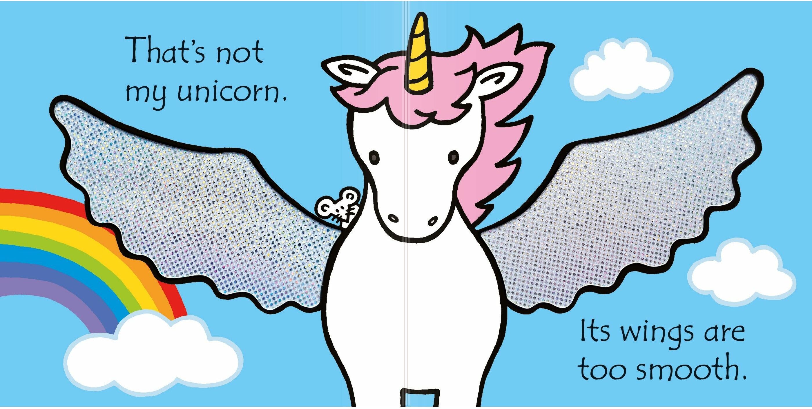 Usborne Thats Not My Unicorn Touchy-Feely Board Book