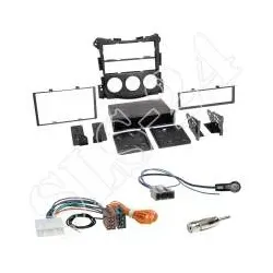 Nissan 370Z (Z34) ab 2009 Einbaurahmen Radioblende+Adapterkabel Einbauset 2-D...