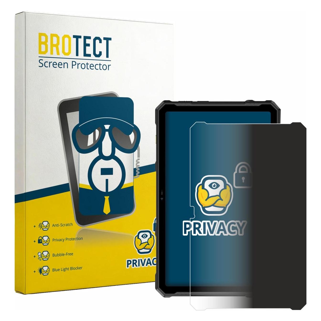 Brotect Sichtschutzfolie für Ulefone Armor Pad 4T Ultra Anti-Spy Privacy Folie Blaulicht-Schutz (1 Stk., Ulefone Armor Pad 4 Ultra) (6063320)