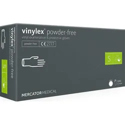 Vinylex Puderfreie Einweghandschuhe S