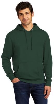 District DT6100 V.I.T. Fleece Hoodie in Forest Green size 6XL   Cotton/Polyester Blend