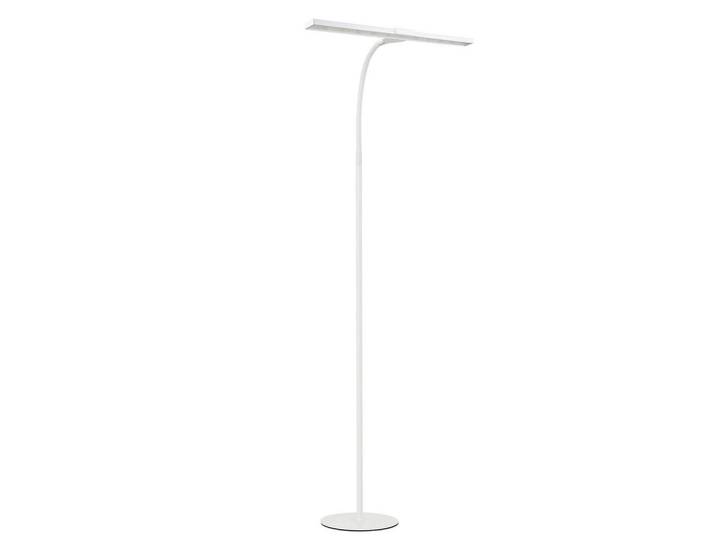 Nettlife Stehleuchte Nürnberg 46/22/156 cm, Weiß, Metall, LED integrated, 22x156x46 cm, Lampen & Leuchten, Innenbeleuchtung, Stehlampen