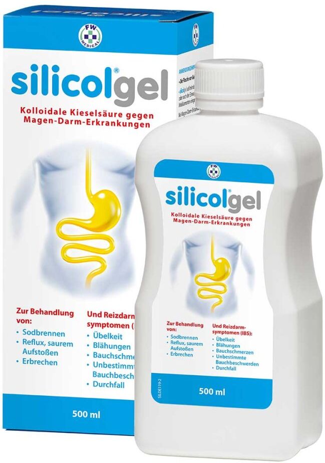 Silicol Gel gegen Magen-Darm-Erkrankungen
