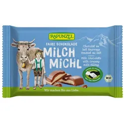 Rapunzel Milch Michl Schokolade mit Milchfüllung HIH bio