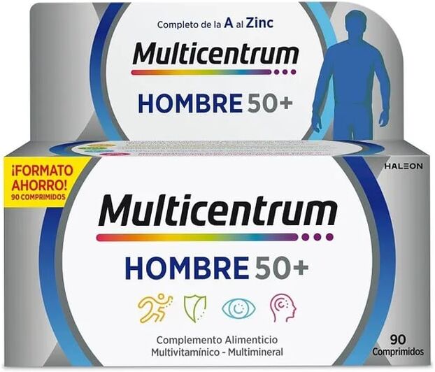 Multicentrum Homem 50+ 90 Tabs