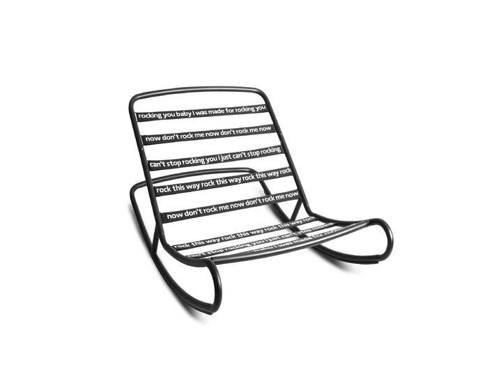 Fatboy - Rock 'n' Roll Lounge Chair, schwarz