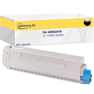 kompatibel für Oki 45862818, 15000 Seiten, schwarz